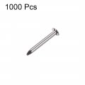 Uxcell Small Tiny Hardware Nails Carbon Steel 1 4x13mm Dxl For Diy Decorative Wooden Boxes Accessories Silver Tone 1000pcs