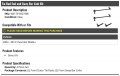 Tie Rod End And Sway Bar Link Kit 4 Piece Set Compatible With 2004-2012 Chevy Malibu
