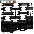 Front Bumper Grille Upper Glossy Black With Chrome Molding Trim 3pcs Replacement For Cx-5 2022-2023 Ksd450710a