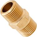 Vixen Air 3 8 Npt Male To Straight Coupling Vxa3838 