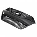 Hecasa Front Bumper Grille Compatible With 2016-2018 Nissan Maxima 623109de0a Grill Plastic Abs Painted Black