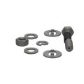 Front Camber Kit For Pontiac Tempest 1990 1991 Light Suspension Grade Round Shape Shim With Tab 16mm Bolt Thread Diameter 1