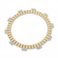 Topteng Clutch Plate Kit Disc Plates Steel Friction For Honda Cbr600f Pc35 1999-2006 Cbr600 F4 1999-2000