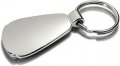 Au-tomotive Gold Compatible Keychain And Keyring For Jeep Grand Wagoneer Burgundy Red Logo Metal Chrome Teardrop Key Fob