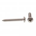 Prime-line Sheet Metal Screw Self-tapping Pan Head Phillips 6 X 1 In Grade 18-8 Stainless Steel Pack Of 100
