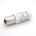 White 30w Led 1156 Ba15s 6smd Cree Car Tail Turn Backup Reverse Light Bulb Lamp Projection With Lens Ac Dc 12v 