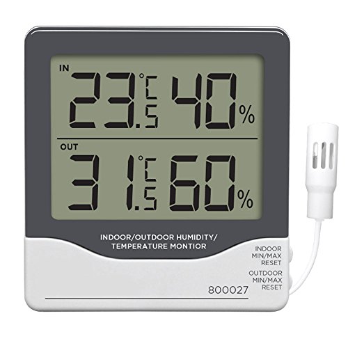 Remote Temperature Humidity Monitor With Simultaneous Display