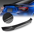 Trd-style Rear Car Trunk Lid Spoiler Compatible With Subaru Brz Scion Fr-s Toyota 86 2013-2020 Glossy Black Carbon Fiber