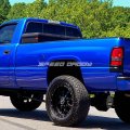 Compatible With Dodge Ram Br Be Pair Of Chrome Housing Amber Corner Headlight Led 3rd Brake Light