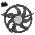 Autokay Radiator Cooling Fan Assembly Dual And Condenser For Mini Cooper 2007-2016 Paceman L4 1 6l
