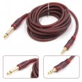 Uxcell 9 8ft Length 1 8 Inch Male To 4 Trs Car Stereo Audio Cable Amplifier Cord
