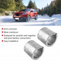 Car Battery Adaptor Sleeves 1 Pair Terminal Converter Post Adaptors Anode Cathode