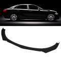 Car Font Bumper Lip Spoiler Front Chin 4pcs Glossy Black Style Universal Splitter