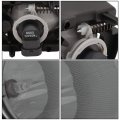 Ocpty Fog Light Assembly Pair Replacement For Dodge Caliber 2008-2009 For Charger 2006 Black Housing Smoke Lens Driver