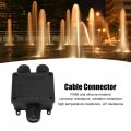Outdoor Waterproof Ip68 Junction Box Y Type 3 Way Plug Line With S Holes For Home Family