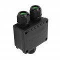 Outdoor Waterproof Ip68 Junction Box Y Type 3 Way Plug Line With S Holes For Home Family