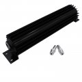 12 Black Finned Aluminum Double Pass Transmission Trans Cooler For C4 C6 700r4 4l60e 727- Dual Line Universal 