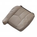 Secosautoparts Driver Top Lean Back Leather Seat Cover Medium Neutral Tan 522 Compatible With Chevy Avalanche Silverado Gmc