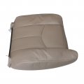 Secosautoparts Driver Top Lean Back Leather Seat Cover Medium Neutral Tan 522 Compatible With Chevy Avalanche Silverado Gmc