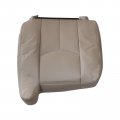 Secosautoparts Driver Top Lean Back Leather Seat Cover Medium Neutral Tan 522 Compatible With Chevy Avalanche Silverado Gmc