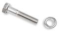60930g Water Pump Bolts Stainless Steel Hex Head With Washers Unc Thread 1 375 In Compatible Groove Diameter High Performance 