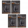 Niche Brake Pad Set For Honda Shadow Ace 750 1100 Fury Triumph Bonneville Bmw Front Rear Semi-metallic 4 Pack