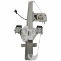 Rear Left And Right Side Power Window Regulator Fit For 2007 2008 2009 2010 2011 2012 2013 Chevrolet Silverado 1500 Motor 