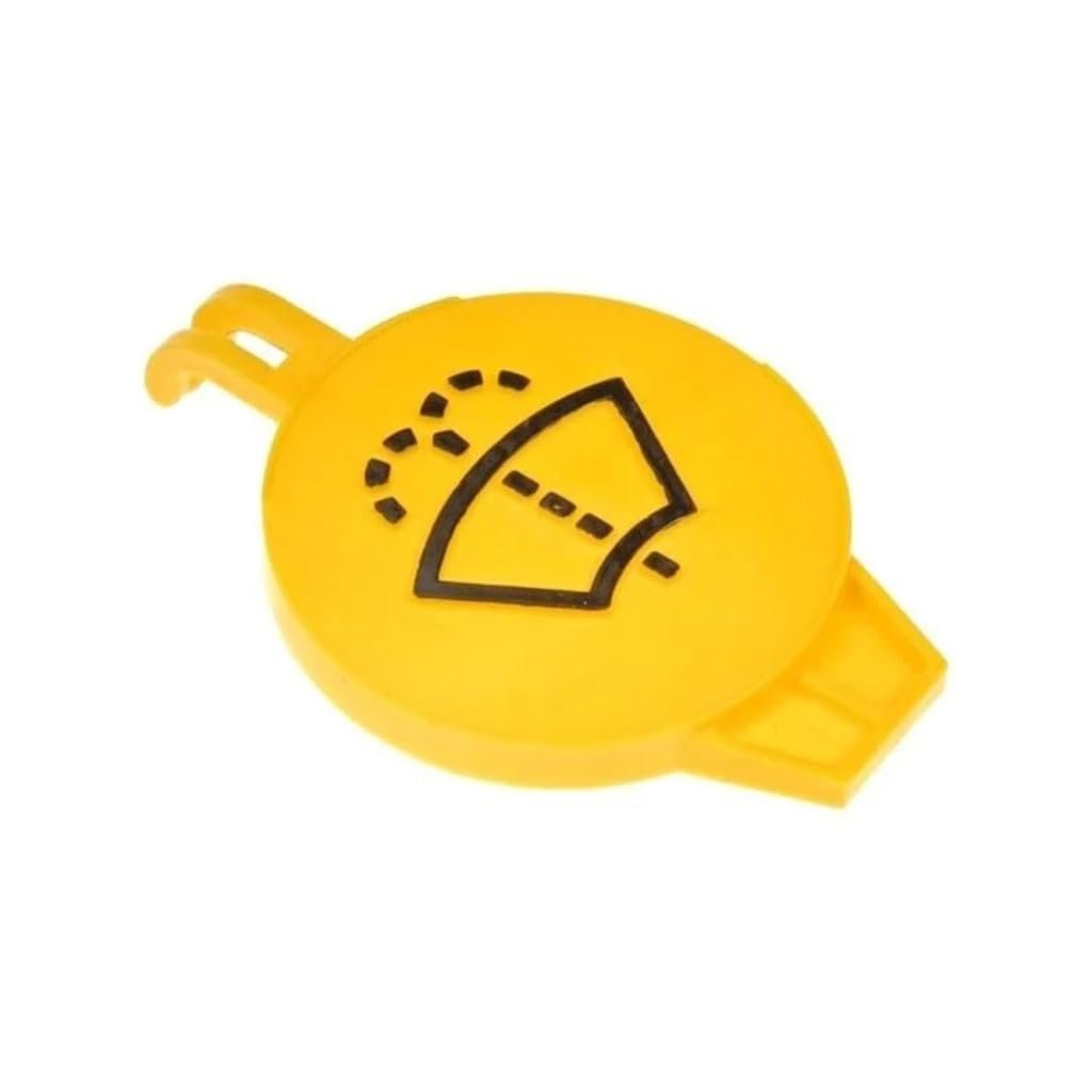 Windshield Washer Reservoir Cap For Dodge Avenger 2008 2014 Yellow Plastic Snap On Replacement 5189351aa 68020727aa