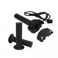 Jfg Racing Sur Ron Electric Throttle Twist With Rubber Handlebar Grips For S X Dirt Bike Black 