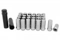 Venum Wheel Accessories 24 Pc Chrome Spline Locking Lug Nuts 14x2 0 Thread Pitch 6x135 2003-2014 F150 2 Socket Keys