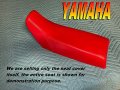 New Replacement Seat Cover Fits Yamaha Big Wheel 80 1986-90 B Bw 80 Red 869b