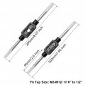 Uxcell Tap Wrench Handle For Metric M3-m12 1 16 -1 2 Unc Unf Threads Screw Tap Holder Hand Tapping Threading Tool Machinist
