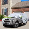 Waterproof Car Covers Replace For 2002-2023 Toyota 4runner 6 Layers Sliver All Weather Custom-fit Cover With Zipper Door Snow 