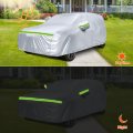 Waterproof Car Covers Replace For 2002-2023 Toyota 4runner 6 Layers Sliver All Weather Custom-fit Cover With Zipper Door Snow