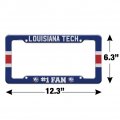 Louisiana Tech University 1 Fan License Plate Tag Frame