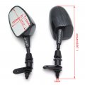 Httmt Mt252-012- Mini Mirror Compatible With Cbr600rr F1 F2 F3 F4 F4i 900rr 929rr 954rr 1000rr Rc51 Carbon