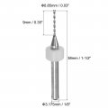 Uxcell Pcb Drill Bits 0 85mm Tungsten Carbide Rotary Tool Jewelry Cnc Engraving Print Circuit Board Micro 1 8 Inch Shank 5 Pcs