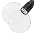 Glass Lens 22 3x1 0 Mm For Handheld Led Flashlights Tempered Replacement Shatterproof And Ultra Clear 2 Pack 