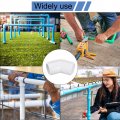 Uxcell 30pack 1 2 Inch 45 Degree Pvc Pipe Fitting Connectors Way Fittings Elbow For Diy Shelf Garden Support Structure Storage