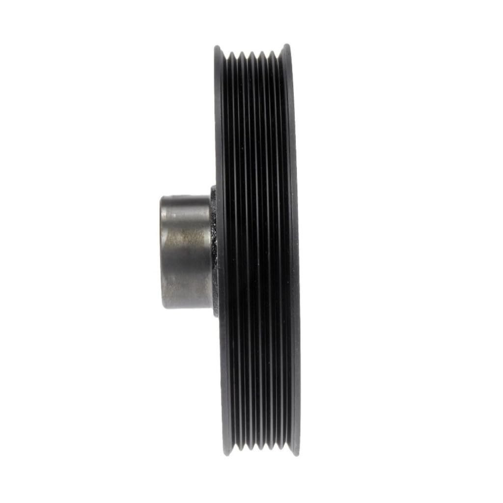 Harmonic Balancer For Hyundai Santa Fe 2010 2011 2012 Black Serpentine Drive Belt Keyway Type Replacement 2312425000 2312425050