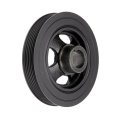 Harmonic Balancer For Hyundai Santa Fe 2010 2011 2012 Black Serpentine Drive Belt Keyway Type Replacement 2312425000 2312425050 