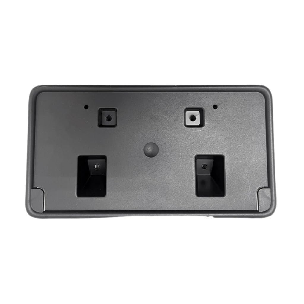 Front License Plate Bracket For Dodge Challenger 2015 2023 Capa Certified Pp Plastic Models With Fog Lights Ch1068146