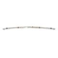 Carpartsdepot Front Hood Panel Molding Chrome Plated Trim Plastic 2004-2005 For Acura Tsx Ac1235100 75120sea003 