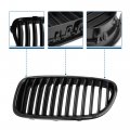 Uxcell 2pcs Glossy Black Front Hood Kidney Grille Grill For Bmw F10 2011-2015 4 Doors 528i 530i 535i 2010 2011 2012 2013