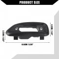 Hihaha No 68185911aa Door Lock Switch Bezel For Jeep Wrangler Jk 2011-2018 Left Driver Side Electrical Durable 1 Pcs Black