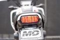 Integrated Sequential Led Tail Lights Clear Lens For Honda Grom 2022-2023