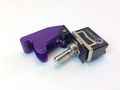 Medium Duty On On Toggle Switch With Position Cover 6 Post Purple 