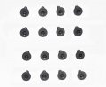 16 Piece Door Screw Bolt Kit For Jeep Wrangler Cj5 Cj7 Yj Tj 1976 To 2006 Black Oxide Plated Grade Five Automotive Steel 