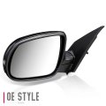 Ki1320170 Factory Style Driver Left Side Mirror Manual Folding Power Adjust Heated Glass Turn Signal Compatible With Rio 10-11