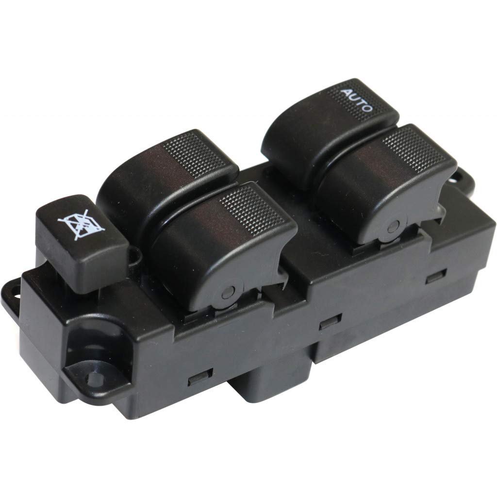 Mazda Mpv Window Switch 2001 To 2006 Front Driver Side Black 5 Button Power Replacement Part Clx M0 Usa Repm505227 Cl360a70